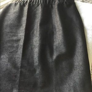 Black Coates Pointe Pencil Skirt
